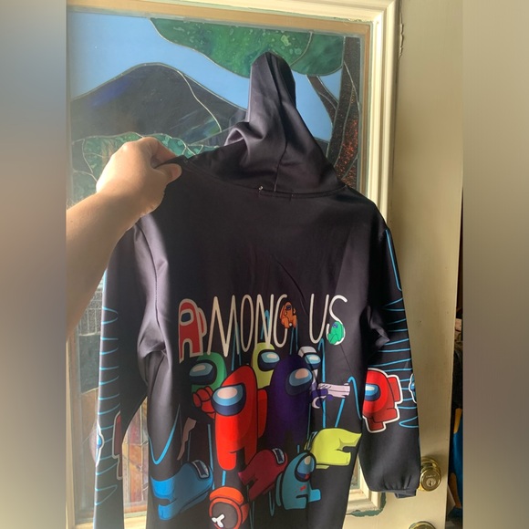 AMONG US Imported Zippered Jacket with Hood, Size 14-16, Unisex. HARD TO FIND!! - Picture 13 of 13